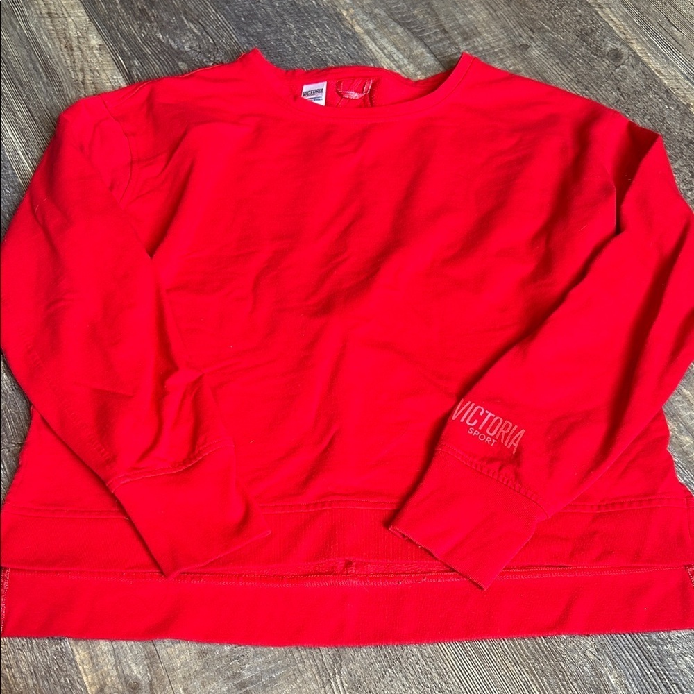 Red Victoria Secrets sport Sweater M